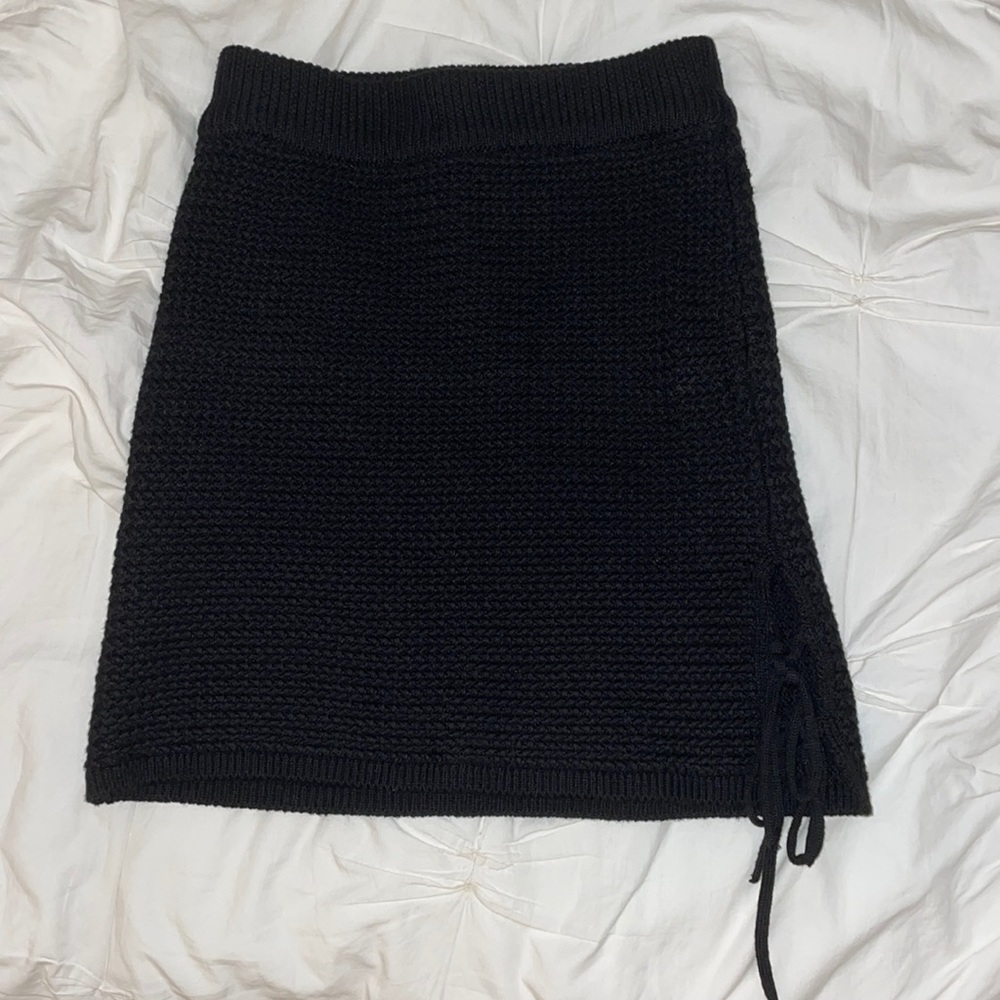 Free people beach knit skirt. Worn once